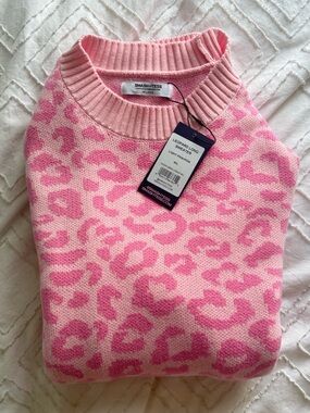 Smash + Tess leopard sweater